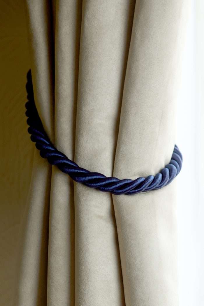 Knightsbridge Tieback, Navy - Image 2