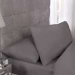 180 Thread Count Percale Pillowcase Pair, Grey