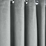 Midnight Eyelet Curtains, Silver (Blackout & Thermal)