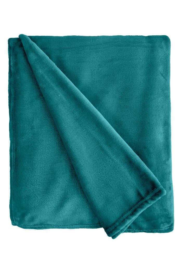 Snug Fleece Blanket, Emerald Green (Super Soft) - Image 3