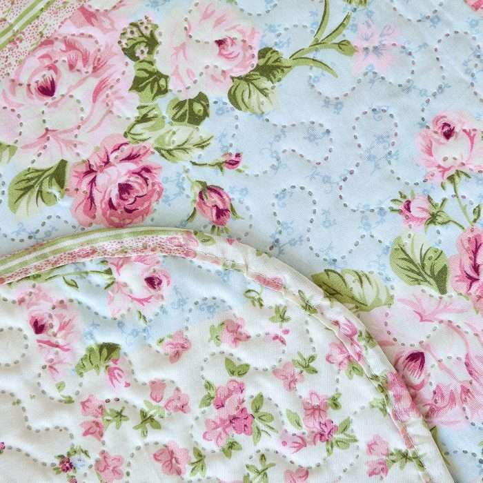 Meadowbrook Bedspread Set (Quilted Patchwork Design) - Image 5